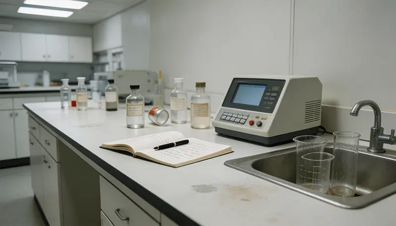 Cosmetics manufacturing production line