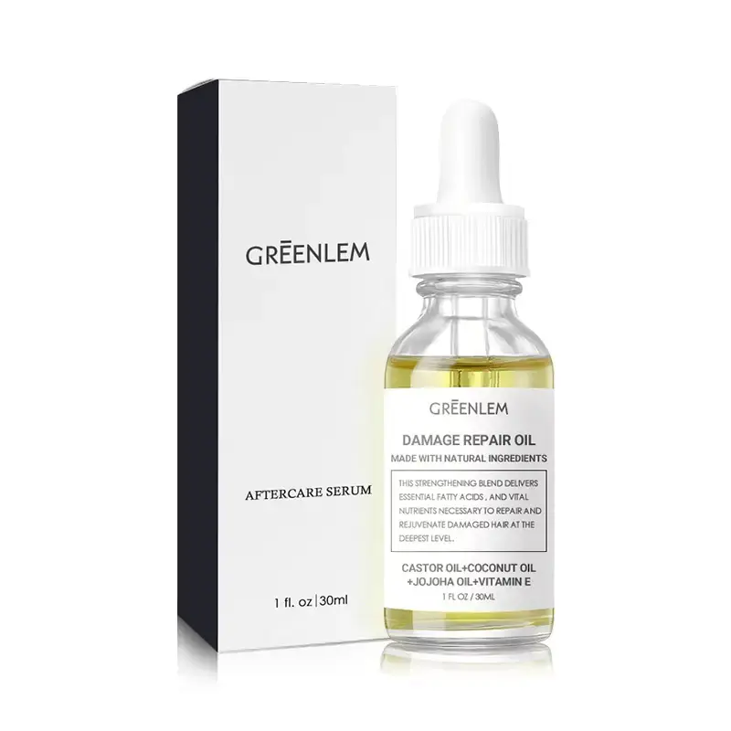 Plant‑Based Hair Growth Oil with Coconut & Castor Oil – Vegan Formula to Reduce Hair Loss & Strengthen Damaged Hair 30ml