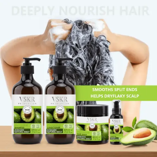 Avocado Shampoo for Hair Repair | Intense Hydration & Shine | TikTok Viral Hair Care | Sulfate‑Free & Nourishing for All Hair Types
