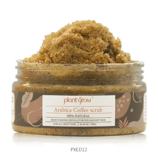 100% Natural Arabica Coffee Scrub